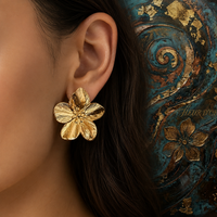 Boucles d’Oreilles Floral Chic