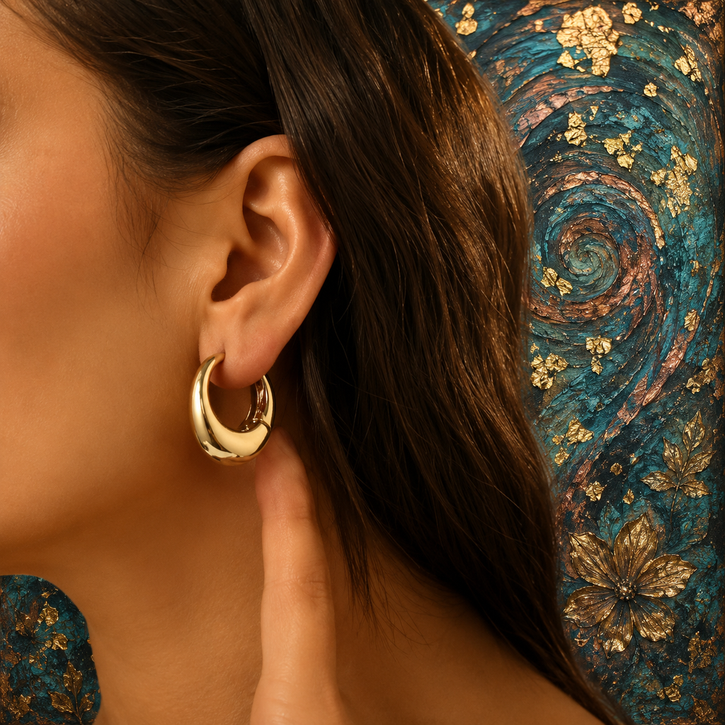 Boucles d’Oreilles Floral Chic