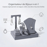 Écrin à Bijoux en Velours Doux – Boîte de Présentation Raffinée pour Bagues, Colliers et Boucles d'Oreilles