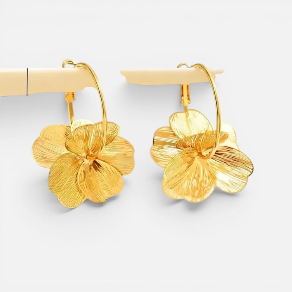 Boucles d’Oreilles Floral Chic