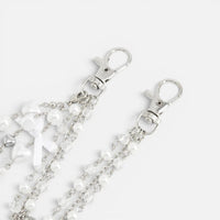 Porte-clés Cœur en Perles – Accessoire Romantique & Tendance Style Y2K
