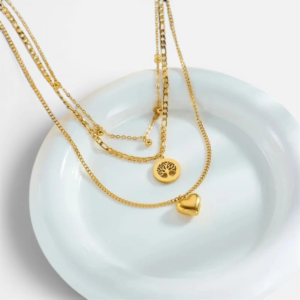 Parure de bijoux 3 pièces pour femme