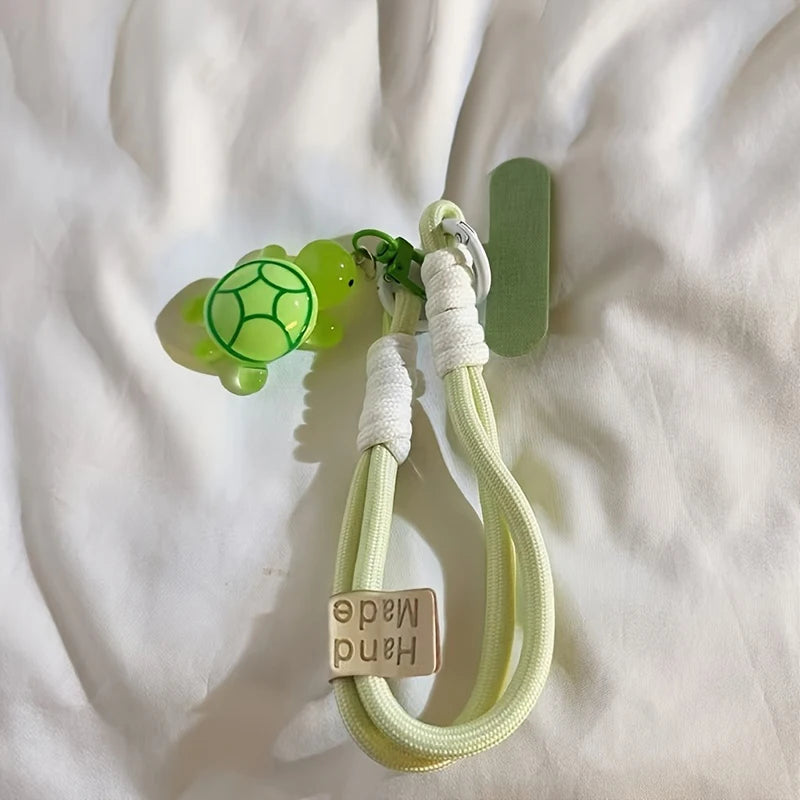 Lanière Anti-Chute pour Smartphone : Dragonne Tressée Style Tortue