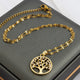 Collier Pendentif "Arbre de Vie" en Acier Inoxydable Doré et Strass – Élégance Vintage & Tendance