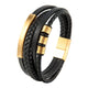 Bracelet en cuir pour homme - Accessoire masculin chic et tendance