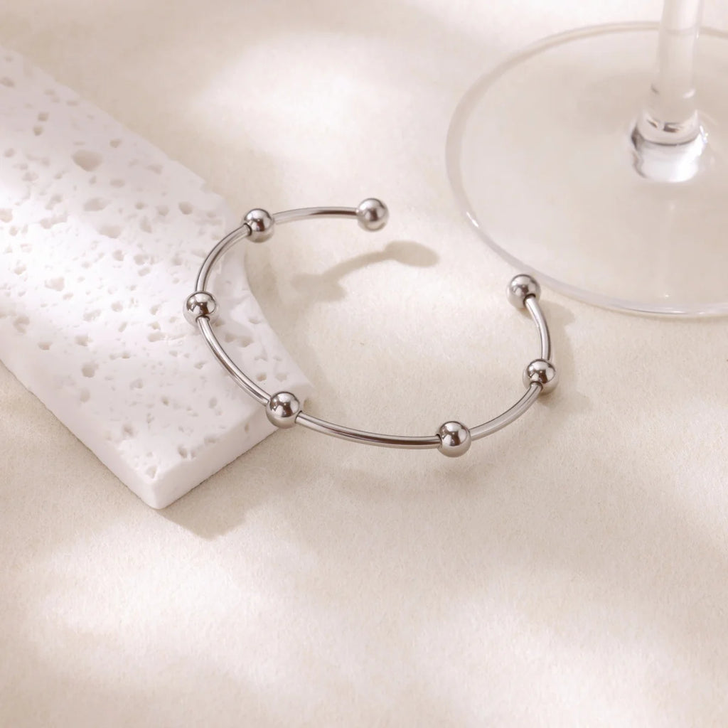 Bracelet Manchette Large Motif Floral – Bijou Vintage Élégant, Idée Cadeau Mariage