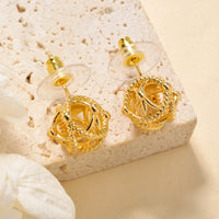 Boucles d'oreilles clous tête de mort style rock et tendance pour femme