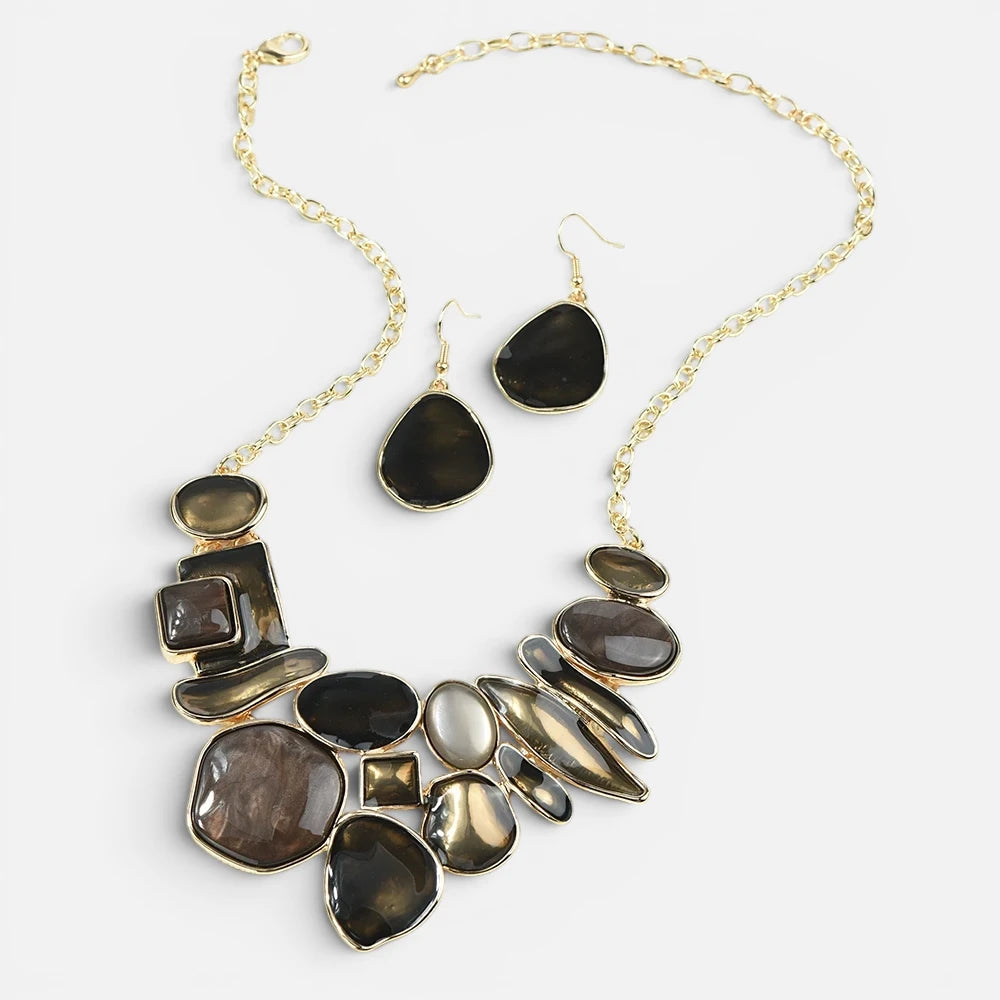 Parure de Bijoux "Goutte d'Éclat