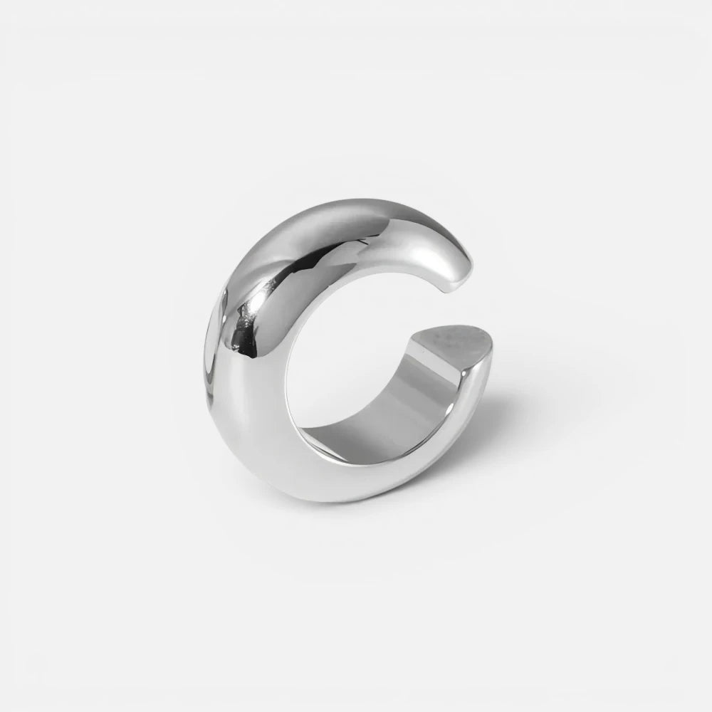 Bague d'Oreille en Or et Argent | Faux Piercing Simple, Double et Triple Rang