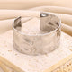 Bracelet Manchette Large Motif Floral – Bijou Vintage Élégant, Idée Cadeau Mariage