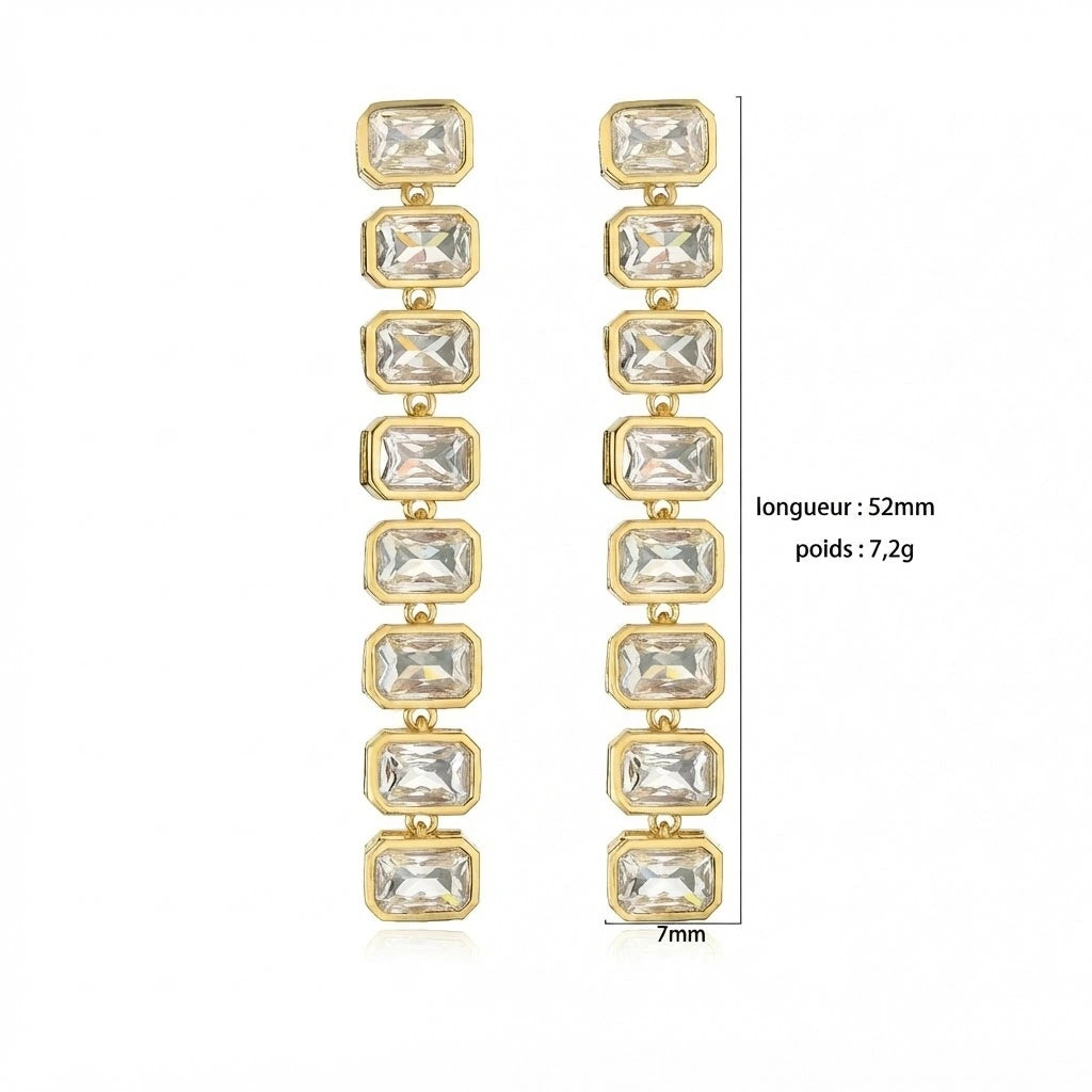 Parure Étincelante : L'Éclat du Zircon Cubique pour vos Soirées