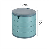 Boîte de Rangement pour Bijoux – Écrin Organisateur Élégant et Compact